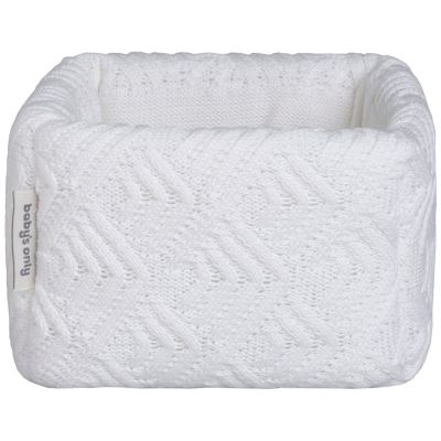 Panier de toilette Sierra Blanc Cassé (18 x 18 cm) Baby's Only