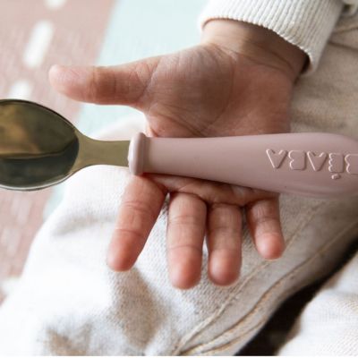 Set de 3 couverts inox Barbe à papa