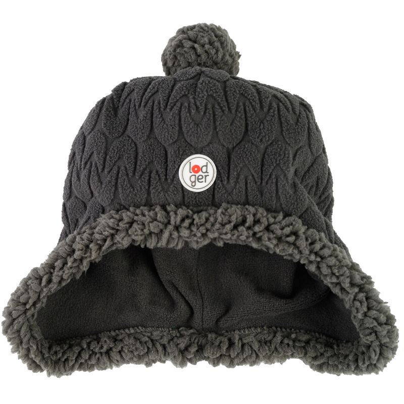 Bonnet polaire Hatter Empire anthracite (6-12 mois) Lodger