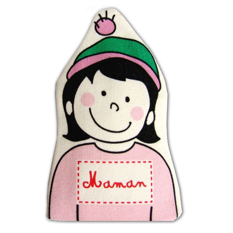 Marionnette P'tite Brune (personnalisable) Les Griottes