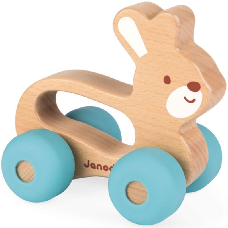 Lapin roulant Baby Pop Janod