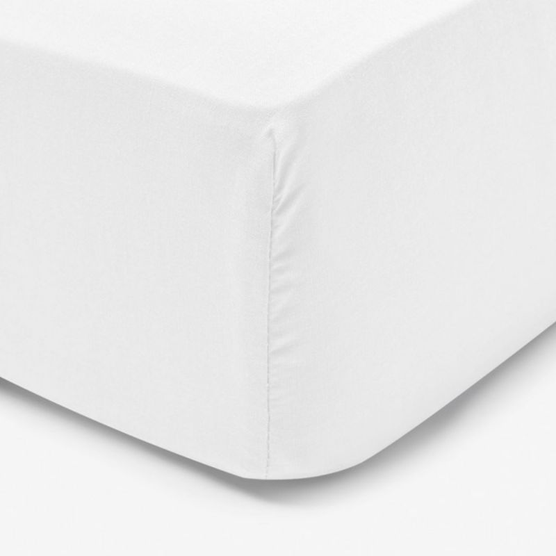 Lot alèse et drap housse blanc (60 x 120 cm) Domiva Produit 3