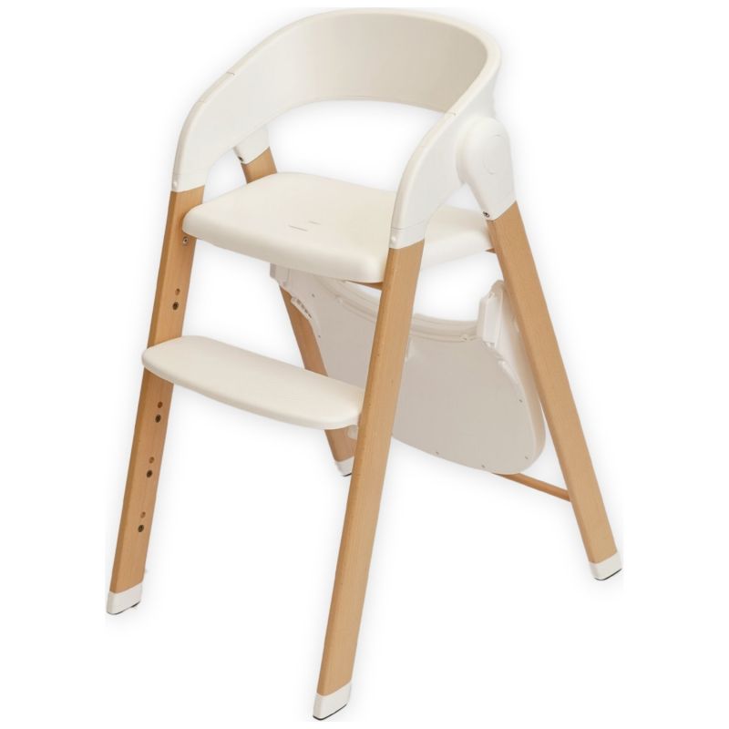 Chaise haute évolutive Grow With Me Pure white - Reconditionné Bo Jungle Produit 6