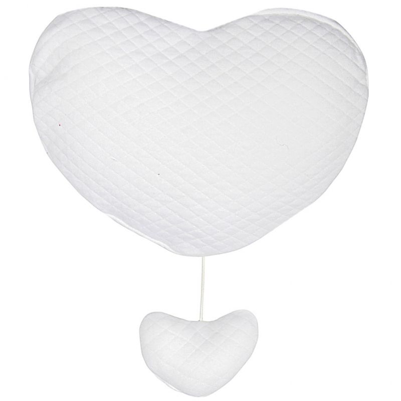 Coussin musical Diamond White (20 x 15 cm) Les Rêves d'Anaïs
