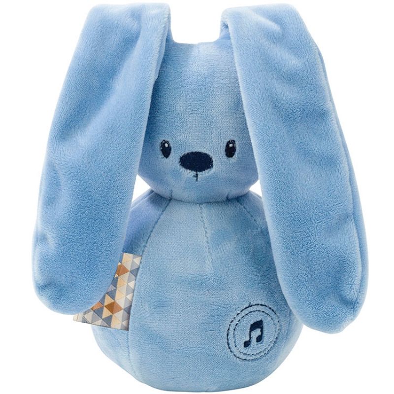 Peluche musicale Lapidou bleu (20 cm) Nattou