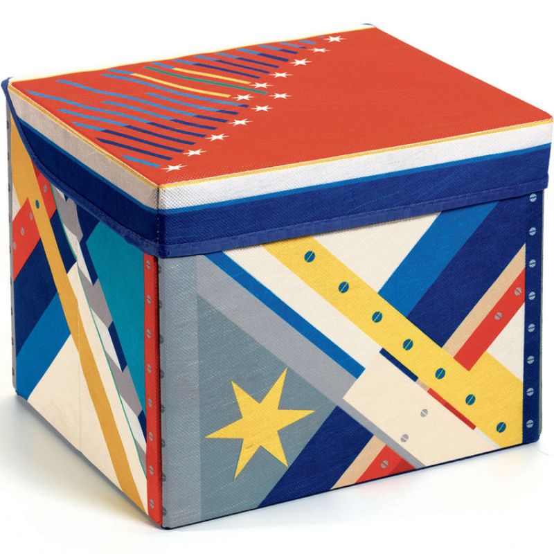 Coffre à jouets siège Fusée Djeco