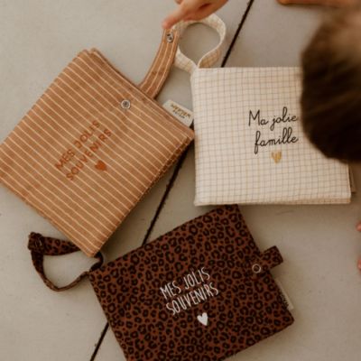 Mini album photo Gaze Petits Carreaux (personnalisable)