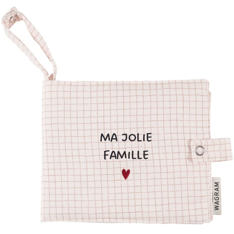 Mini album photo Gaze Petits Carreaux (personnalisable) Atelier Wagram Produit 1