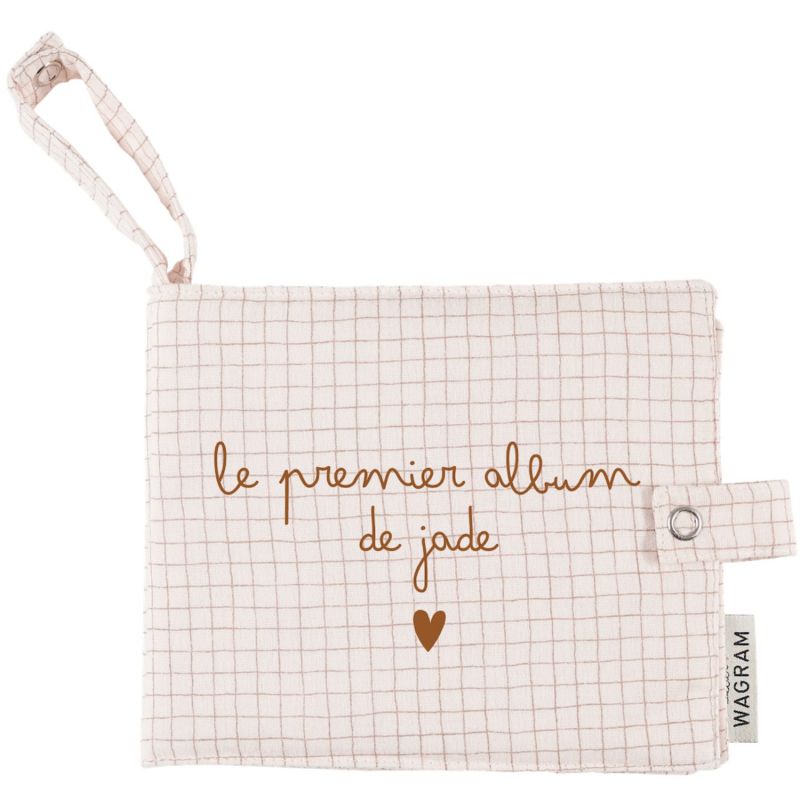 Mini album photo Gaze Petits Carreaux (personnalisable) Atelier Wagram Produit 5