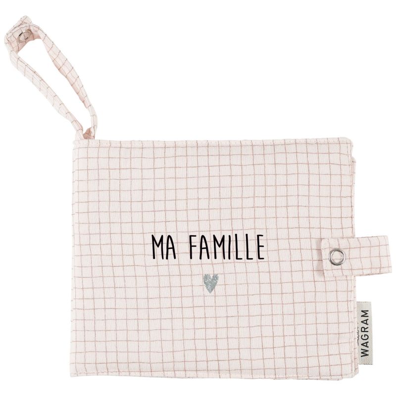 Mini album photo Gaze Petits Carreaux (personnalisable) Atelier Wagram Produit 6