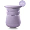Tabouret modulaire Dynamic all violet clair avec coussin pad violet Stapelstein Produit 1