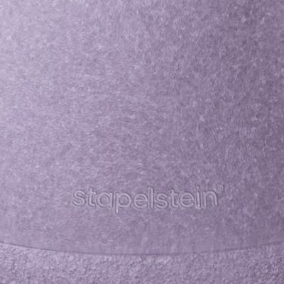Tabouret modulaire Dynamic all violet clair avec coussin pad violet