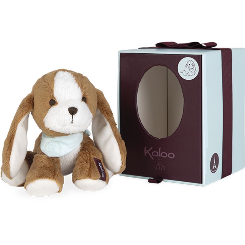 Coffret peluche Tiramisu le chien (14 cm) Kaloo