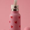 Gourde isotherme Coeurs Rouges (600 ml) Atelier Wagram Ambiance 4