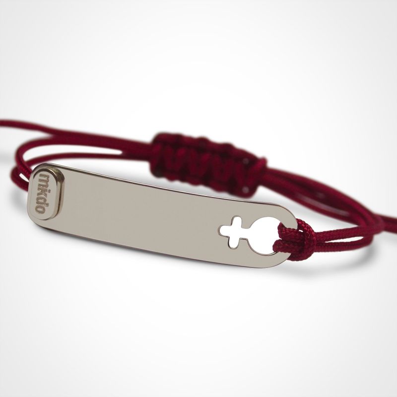Bracelet I am Fille (argent 925°) Mikado