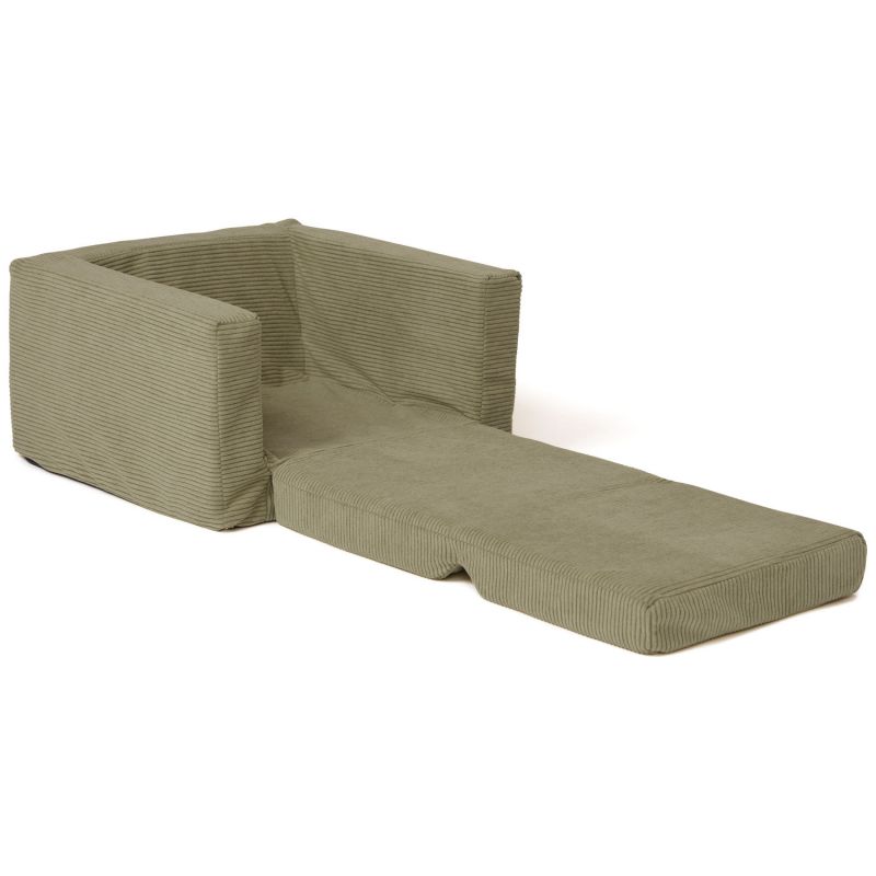 Fauteuil pliable Vert Kid's Concept Produit ouvert 4
