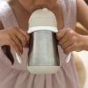 Tasse d'apprentissage avec paille en Inox Argile (250 ml) Béaba Ambiance 6