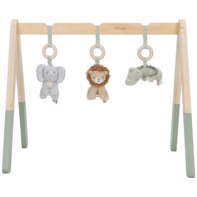 Arche en bois Safari Friends avec 3 jouets d'activités