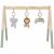 Variation Marron, vert du produit Arche en bois Safari Friends avec 3 jouets d'activités de la marque Little Dutch
