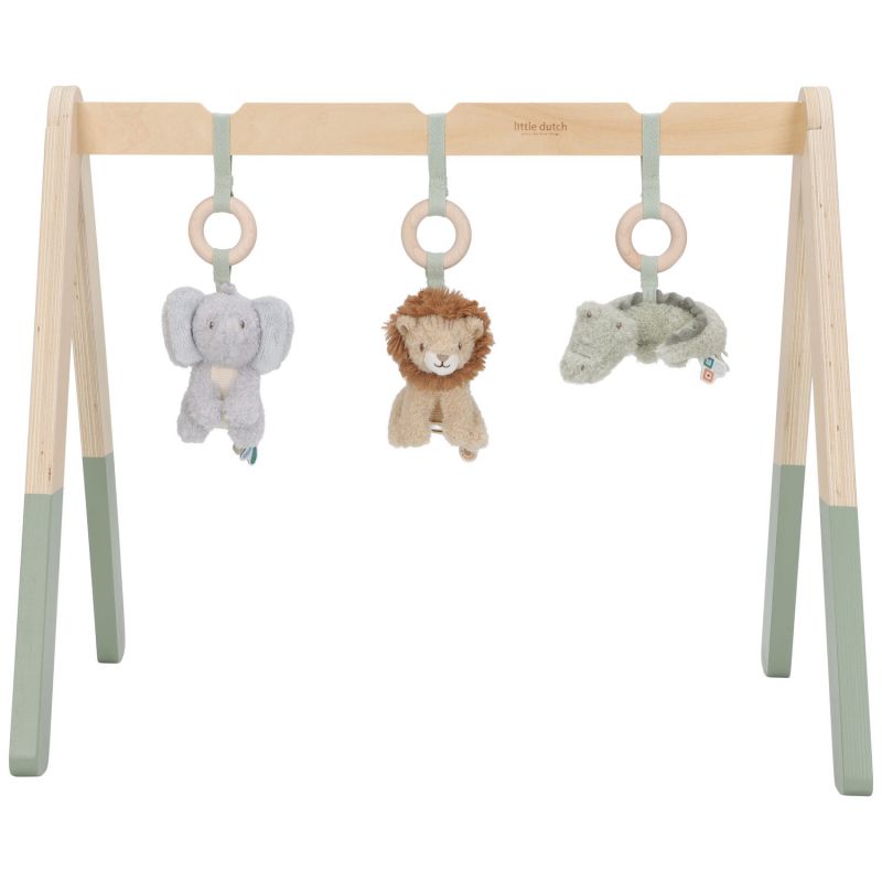 Arche en bois Safari Friends avec 3 jouets d'activités Little Dutch Produit 1
