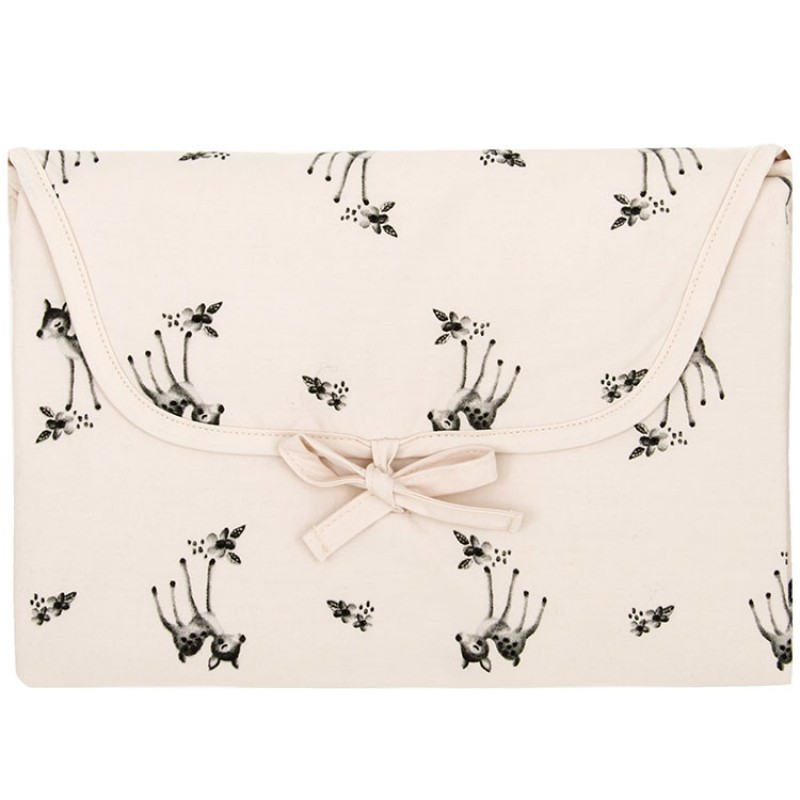 Tapis à langer faon Charly rose Rose in April