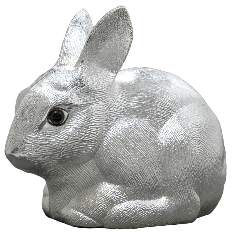 Tirelire Lapin (Métal Argenté) Daniel Crégut Produit 1 grande taille