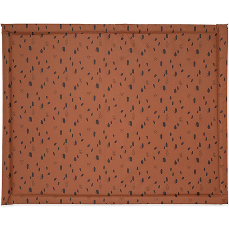 Tapis de parc plastifié Spot caramel (75 x 95 cm) Jollein