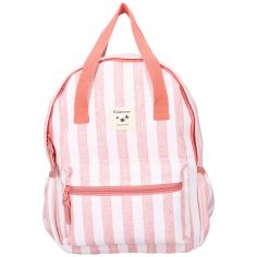 Sac à dos enfant à anses Rayures roses - Kidzroom