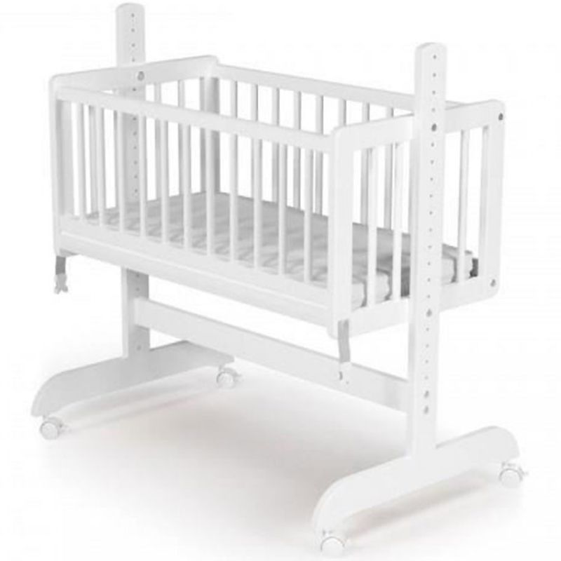 Berceau CoDodo en bois de hêtre Essentiel blanc AT4
