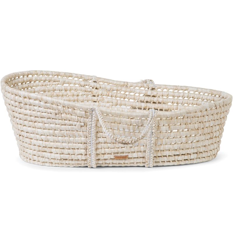 Couffin Moïse New soft en feuille de maïs avec matelas Childhome
