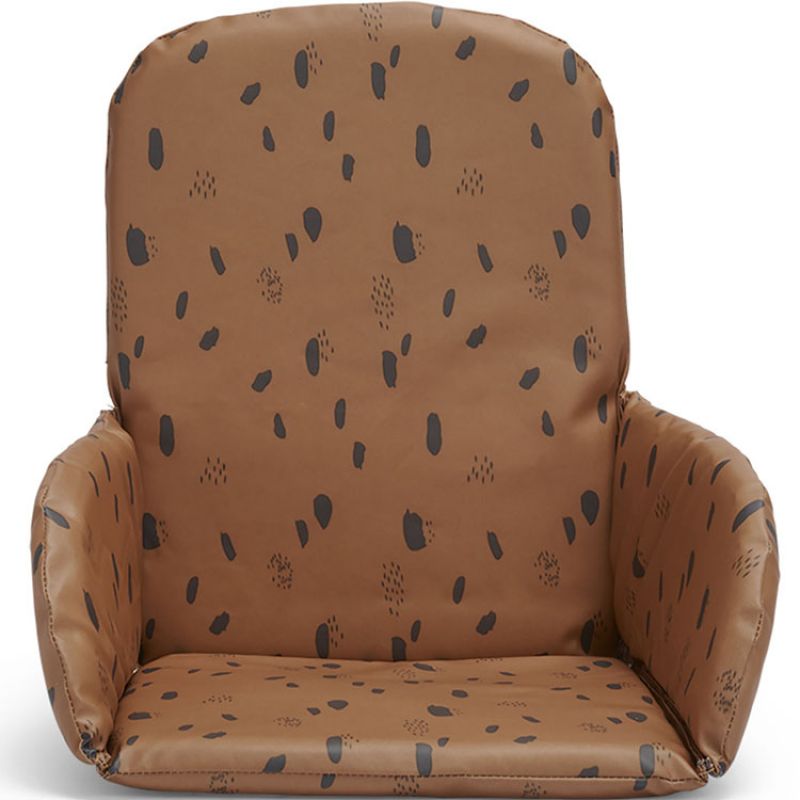 Coussin chaise haute Spot caramel Jollein
