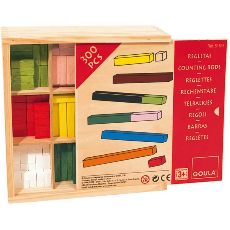 Réglettes pour apprendre à compter Goula