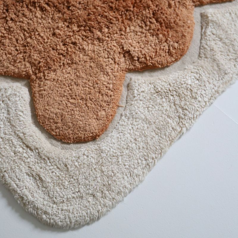 Tapis rectangulaire Alfonsina Toast (100 x 150 cm) Nattiot Ambiance 3