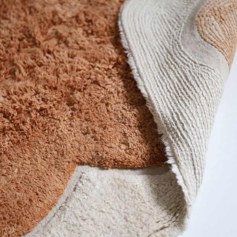 Tapis rectangulaire Alfonsina Toast (100 x 150 cm) Nattiot Ambiance 5