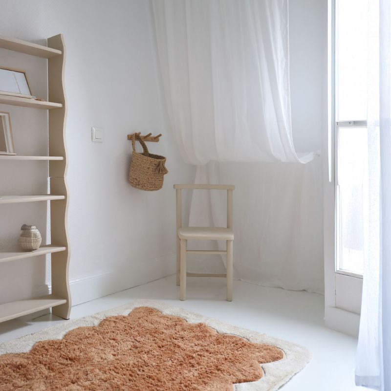 Tapis rectangulaire Alfonsina Toast (100 x 150 cm) Nattiot Ambiance 6