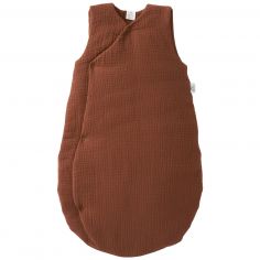 Gigoteuse forme kimono double gaze toffee (6-18 mois) - BB & Co