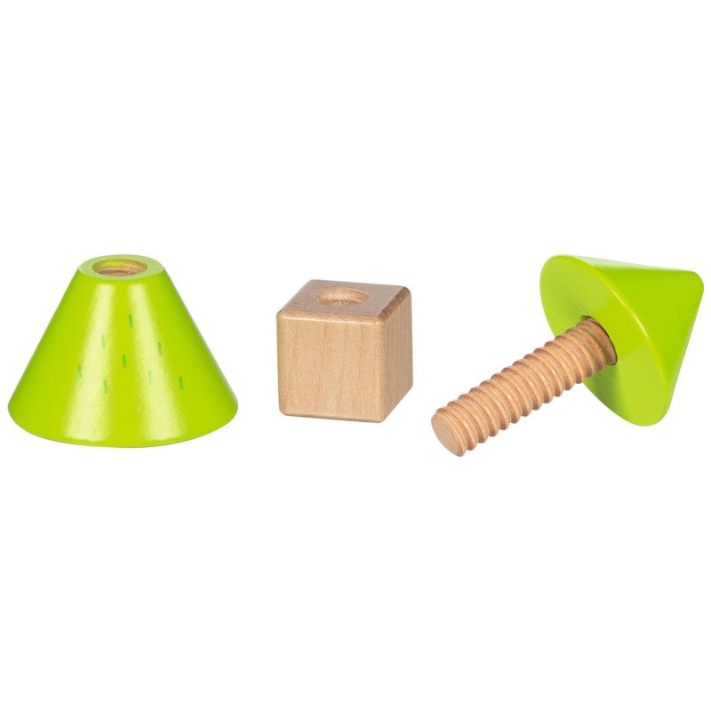 Blocs à visser en bois Amis de la forêt (14 pièces) Goki Produit 3