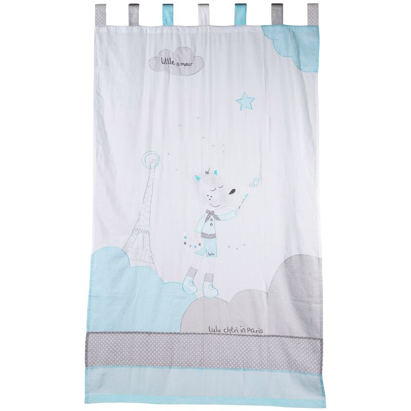 Rideau Lulu Cheri (105 x 180 cm) Sauthon