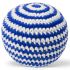Balle tricotée bleue (11 cm) - Just Dutch Balle tricotée bleue (11 cm) - Just Dutch