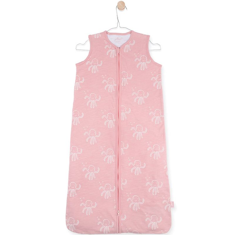 Gigoteuse légère jersey Octopus pieuvre rose TOG 0,6 (90 cm) Jollein