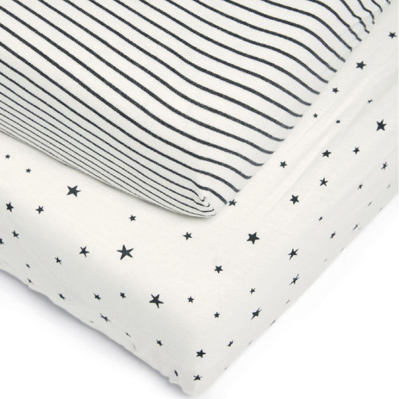 Lot de 2 draps housses de berceau Starry skies (50 x 90 cm) Mamas and Papas