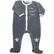Pyjama chaud Mon Premier Noël (6 mois)  par BB & Co