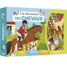 Coffret éducatif A la découverte des chevaux  par Auzou Editions