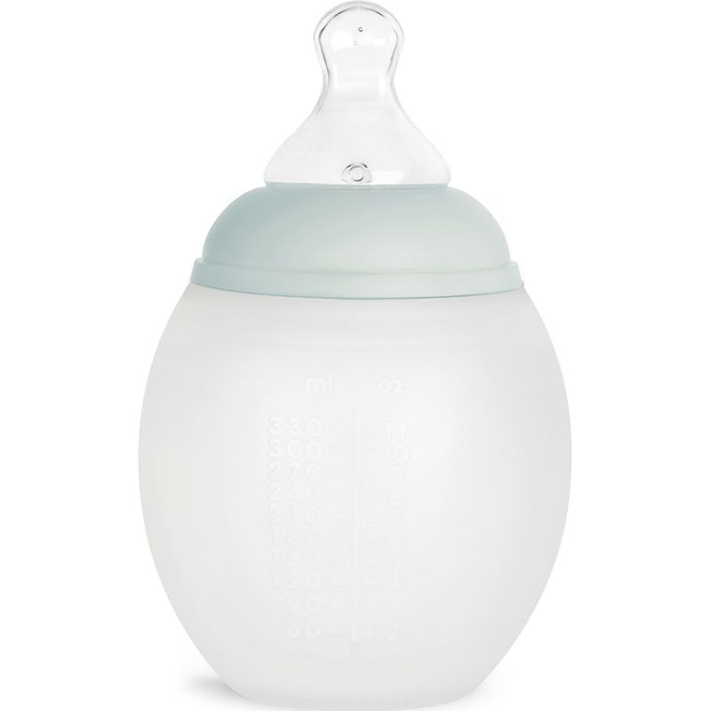 Biberon anti-colique en silicone ivy green (330 ml) Elhée Produit ouvert 2