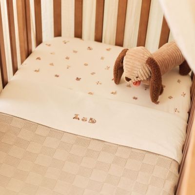 Drap housse en jersey Animal Friends (60 x 120 cm)