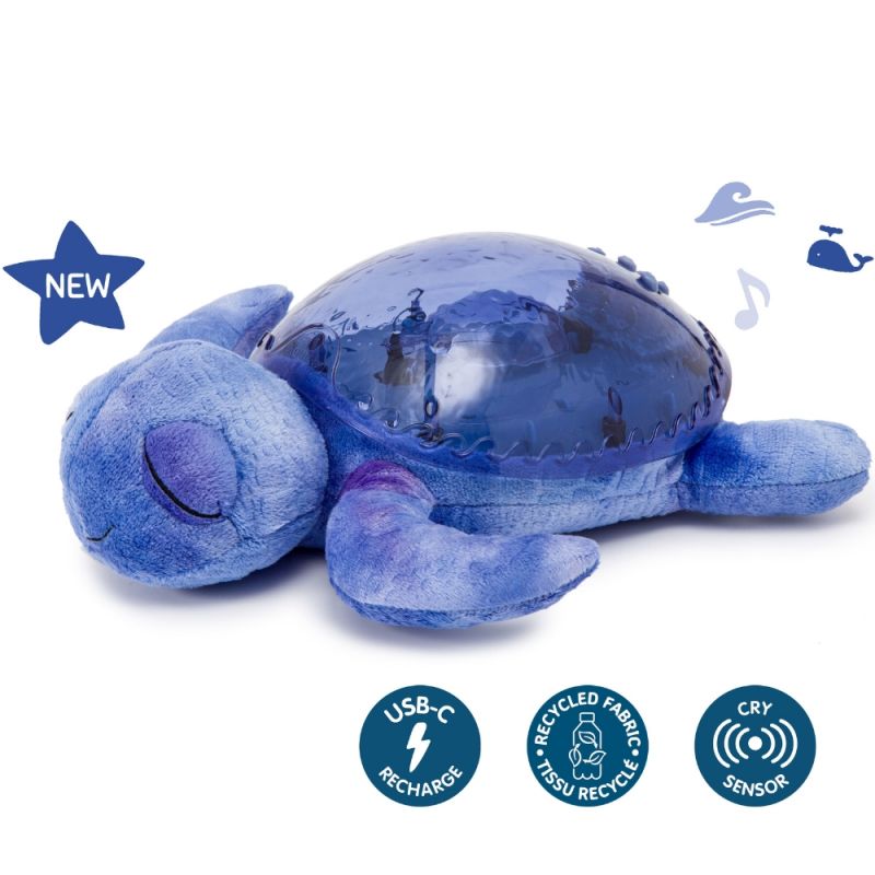Veilleuse peluche Tranquil Turtle Océan (rechargeable) Cloud B Produit 3