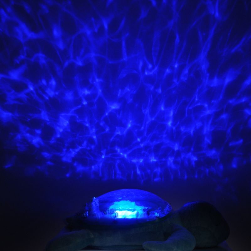 Veilleuse peluche Tranquil Turtle Océan (rechargeable) Cloud B Ambiance 9