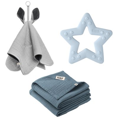 Coffret cadeau Baby Blue (4 pièces)