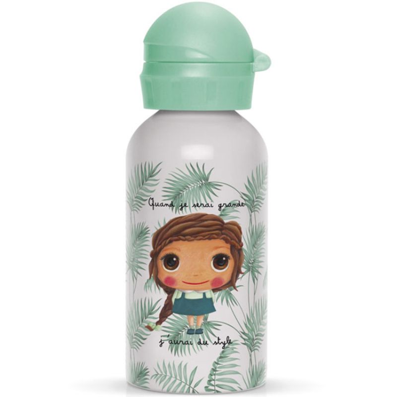 Gourde en métal J'aurai du style (400 ml) Isabelle Kessedjian
