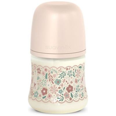 Biberon tétine SXPro S Wonderland Liberty rose (150 ml) Suavinex